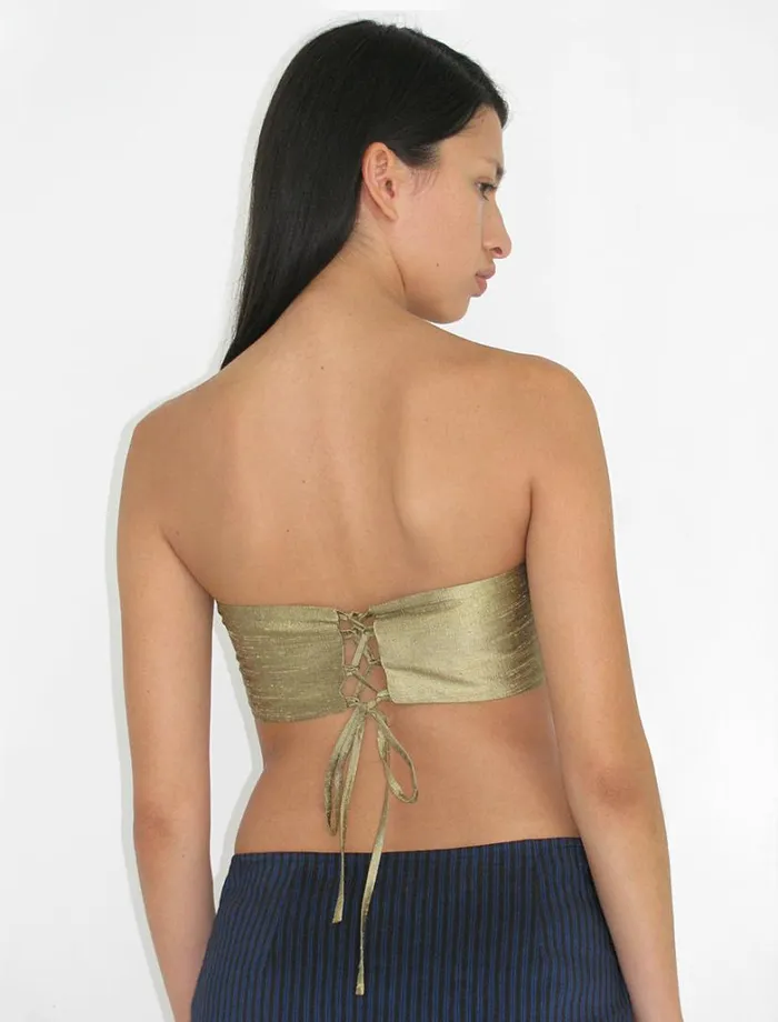 No 1926 Ayete Gold Women Paloma Wool Tops