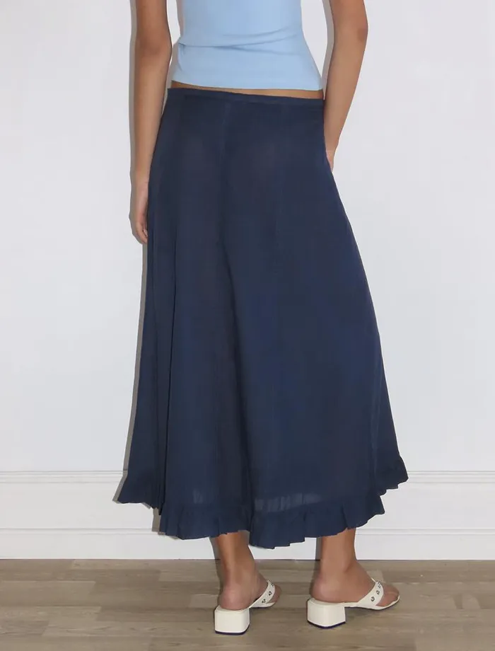 No 1958 Andolini Navy Women Paloma Wool Bottoms