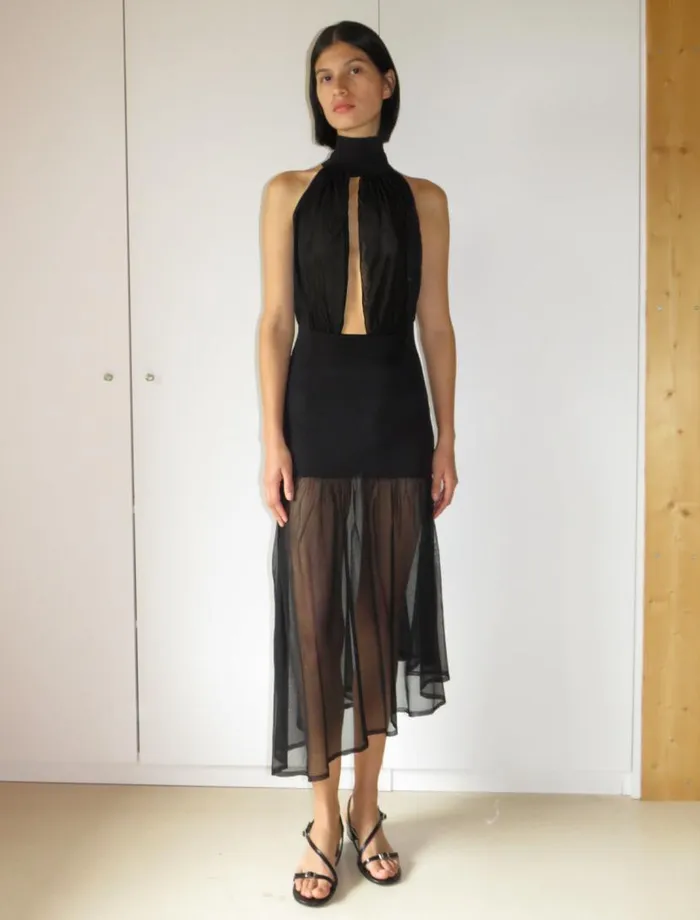 No 1982 Cosino Black Women Paloma Wool Dresses