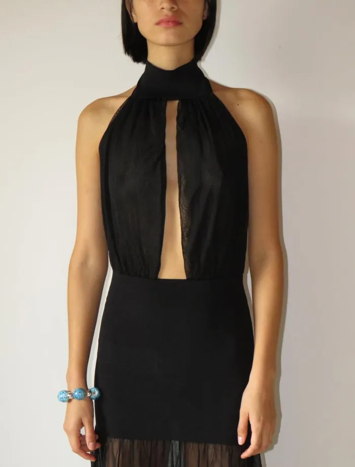 No 1982 Cosino Black Women Paloma Wool Dresses