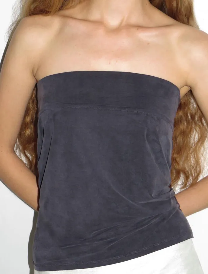 No 2105 Ilaria Dark Grey Women Paloma Wool Cupro