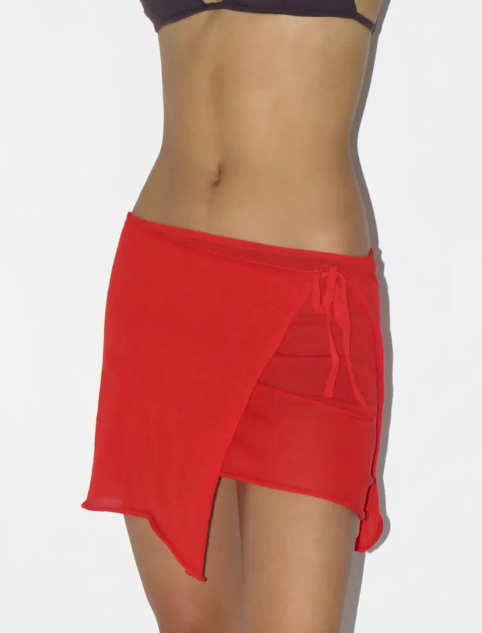 No 2121 Blair Red Women Paloma Wool Bottoms