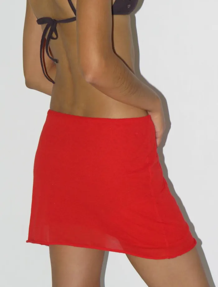 No 2121 Blair Red Women Paloma Wool Bottoms