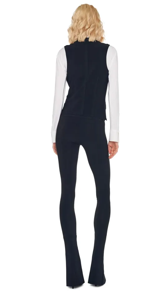 Norma Kamali Bottoms SPAT LEGGING Black 8211 Clothing