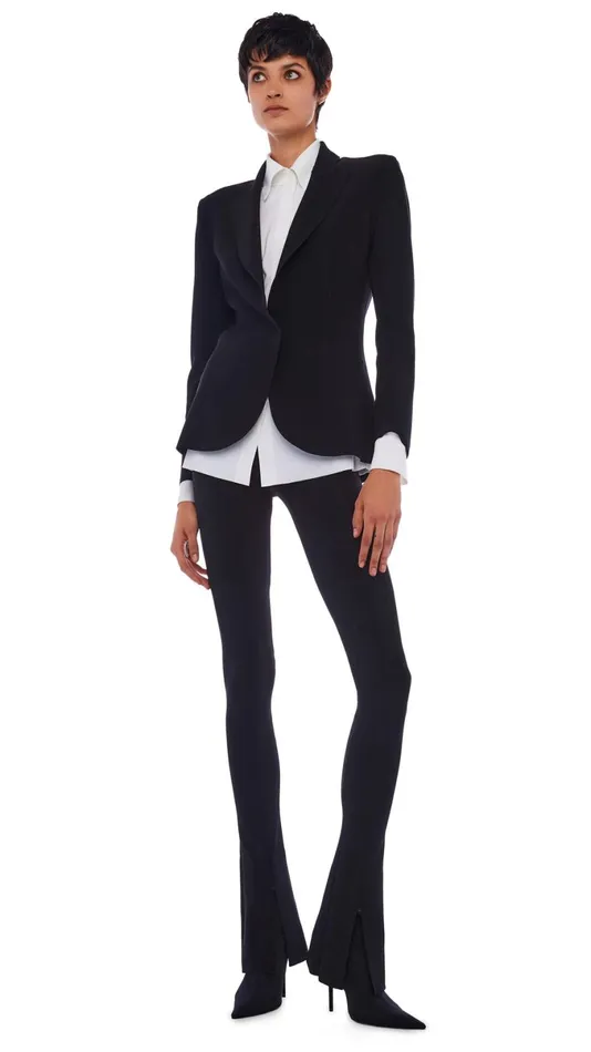 Norma Kamali Bottoms SPAT LEGGING Black 8211 Clothing