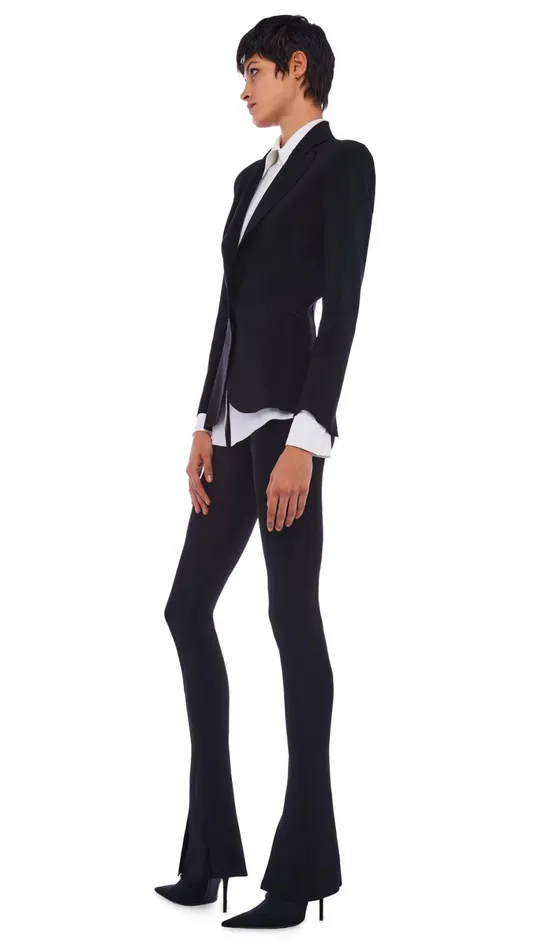 Norma Kamali Bottoms SPAT LEGGING Black 8211 Clothing