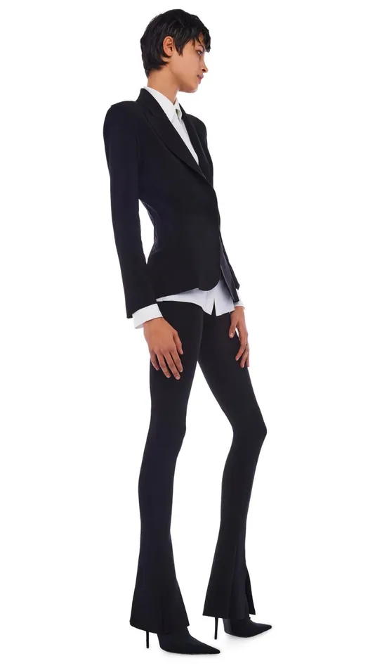 Norma Kamali Bottoms SPAT LEGGING Black 8211 Clothing