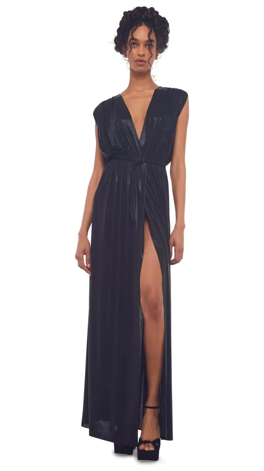 Norma Kamali Dresses ATHENA GOWN Black 8211 Clothing