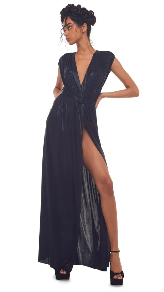 Norma Kamali Dresses ATHENA GOWN Black 8211 Clothing