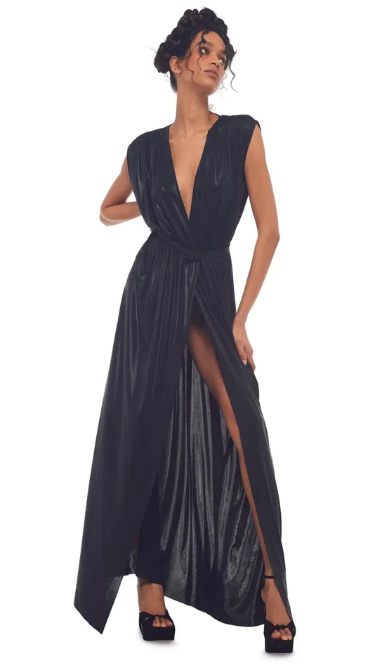Norma Kamali Dresses ATHENA GOWN Black 8211 Clothing
