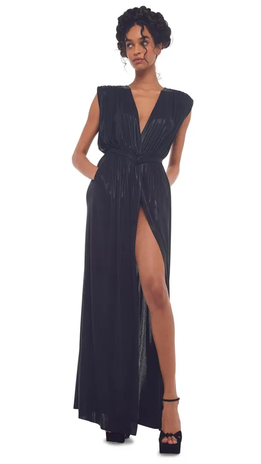 Norma Kamali Dresses ATHENA GOWN Black 8211 Clothing