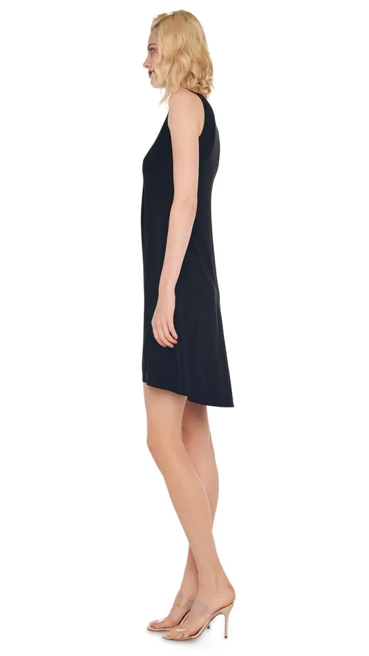 Norma Kamali Dresses SLEEVELESS SWING DRESS Black 8211 Clothing