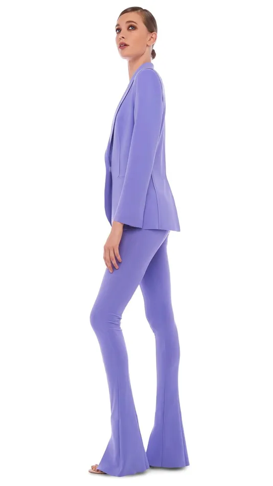 Norma Kamali Jackets CLASSIC SINGLE BREASTED JACKET Lilac 8211 Clothing