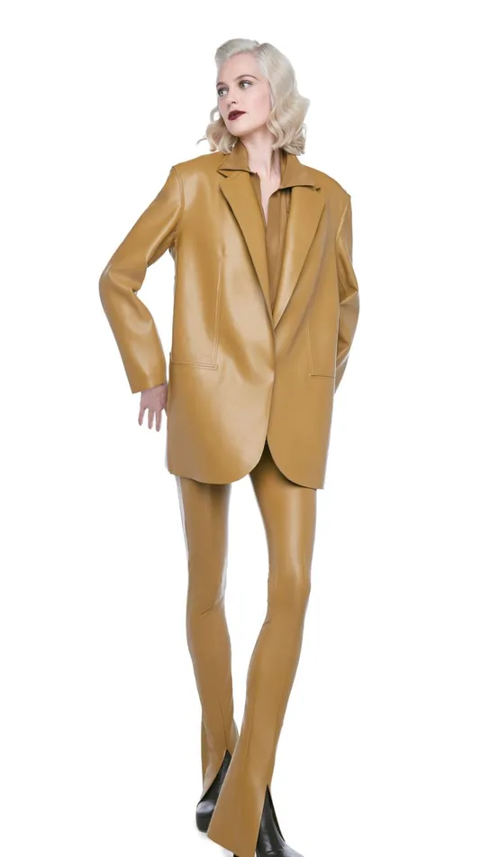 Norma Kamali Jackets OVERSIZED SINGLE BREASTED JACKET Woods 8211 Clothing