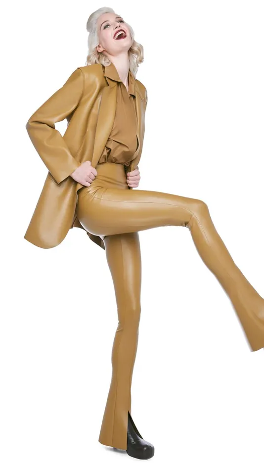 Norma Kamali Jackets OVERSIZED SINGLE BREASTED JACKET Woods 8211 Clothing