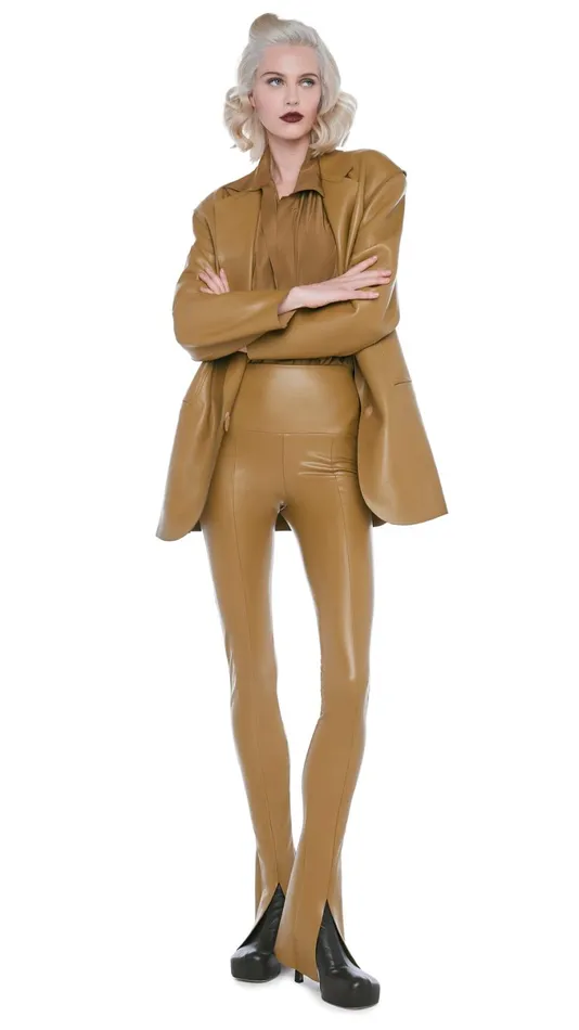 Norma Kamali Jackets OVERSIZED SINGLE BREASTED JACKET Woods 8211 Clothing