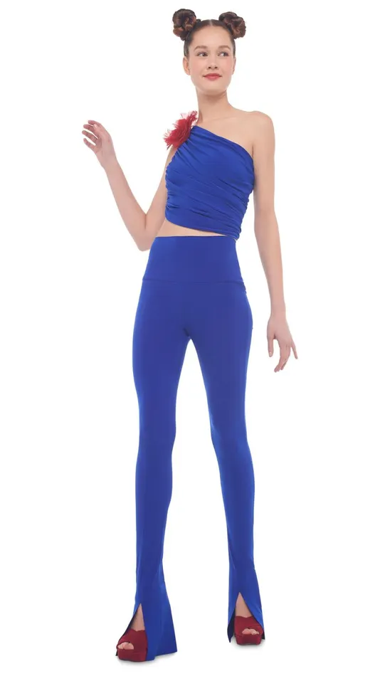 Norma Kamali Tops DIANA BRA Cobalt 8211 Clothing