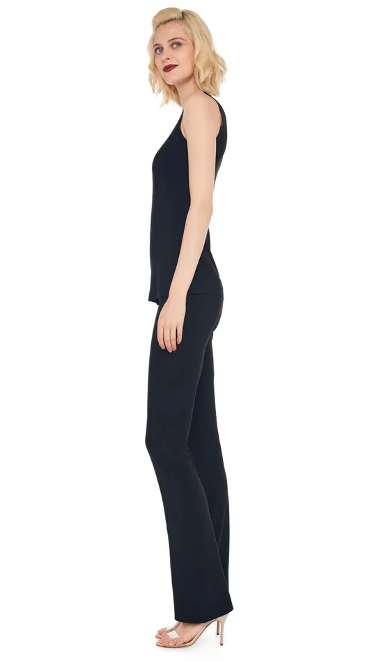 Norma Kamali Tops SLEEVELESS SWING TOP Black 8211 Clothing