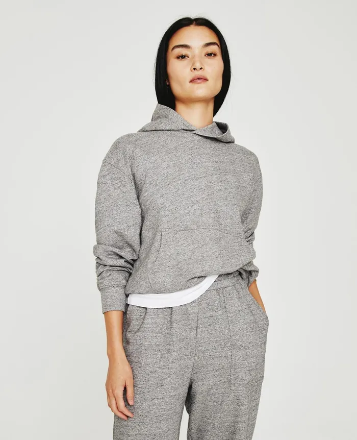 Nova Hoodie Heather Grey Women AG Jeans Sweatshirts