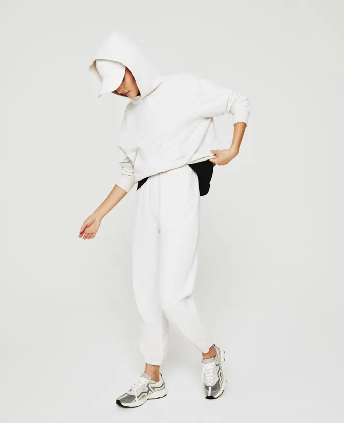 Nova Hoodie Ivory Dust Women AG Jeans Sweatshirts Nova Hoodie Ivory Dust Women AG Jeans Sweatshirts
