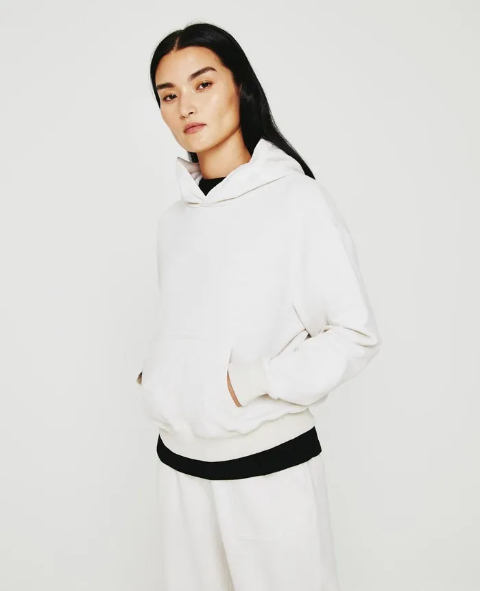 Nova Hoodie Ivory Dust Women AG Jeans Sweatshirts Nova Hoodie Ivory Dust Women AG Jeans Sweatshirts
