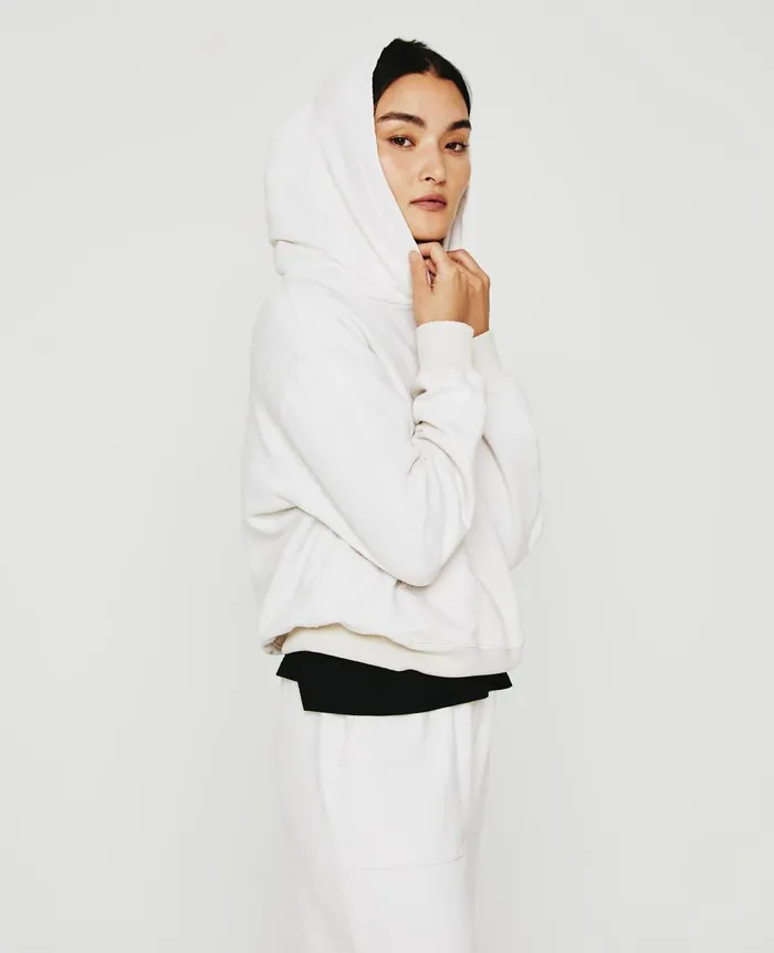 Nova Hoodie Ivory Dust Women AG Jeans Sweatshirts Nova Hoodie Ivory Dust Women AG Jeans Sweatshirts