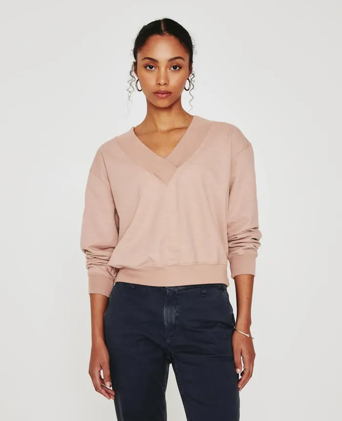 Nova Vee Rose Cloud Women AG Jeans Sweatshirts
