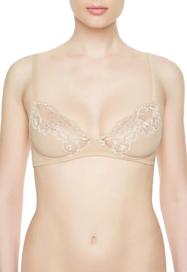 Nude Cotton Nonwired Bra Lingerie La Perla Wireless