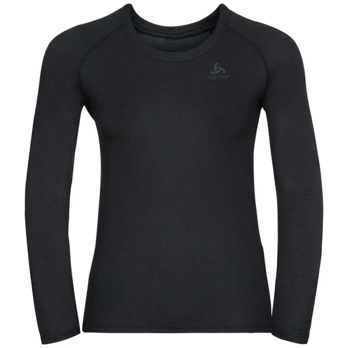 Odlo Base Layers The Active FDry Light Long Sleeve Base Layer Top Black 8211 Women