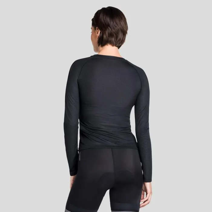 Odlo Base Layers The Active FDry Light Long Sleeve Base Layer Top Black 8211 Women