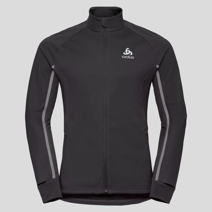 Odlo Jackets and Vests Aeolus Pro CrossCountry Jacket Black 8211 Men