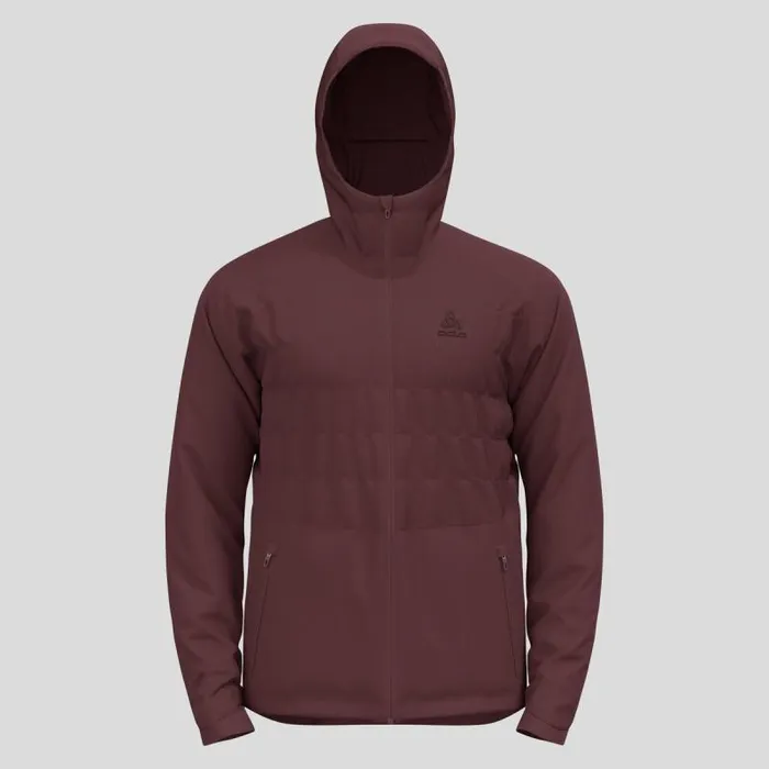 Odlo Jackets and Vests The Ascent SThermic Mid Insulation Hooded Jacket Fudge 8211 Men