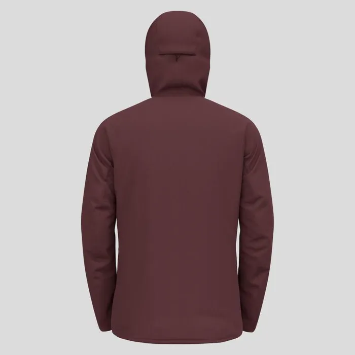 Odlo Jackets and Vests The Ascent SThermic Mid Insulation Hooded Jacket Fudge 8211 Men