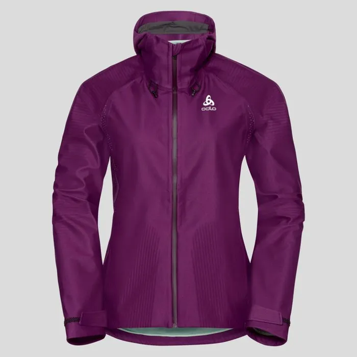 Odlo Jackets and Vests The Blackcomb Futureknit 3l Hardshell Jacket Charisma 8211 Women