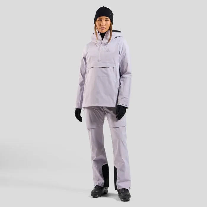 Odlo Jackets and Vests The XAlp 3l Ski Anorak Misty Lilac 8211 Women