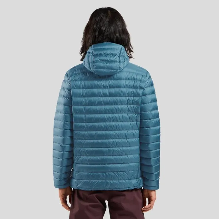 Odlo Jackets and Vests The XAlp Packable Hooded Down Jacket Provincial Blue 8211 Men
