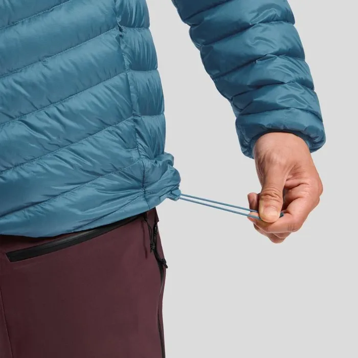 Odlo Jackets and Vests The XAlp Packable Hooded Down Jacket Provincial Blue 8211 Men