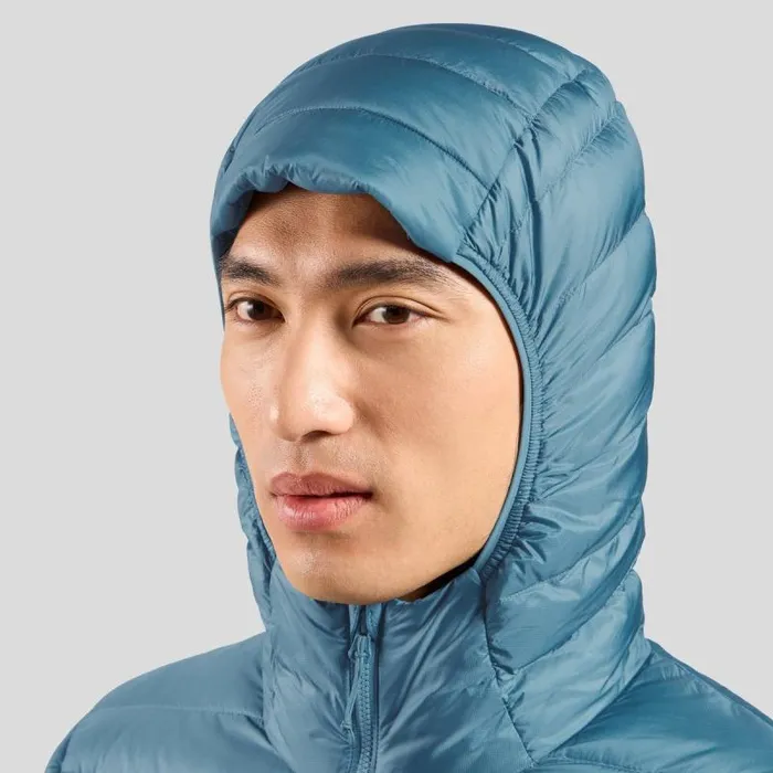 Odlo Jackets and Vests The XAlp Packable Hooded Down Jacket Provincial Blue 8211 Men