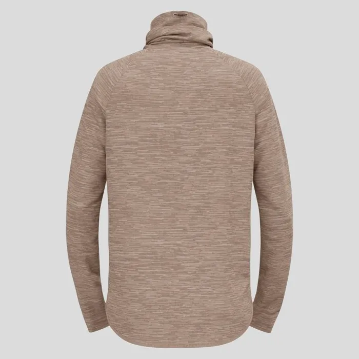 Odlo Mid Layers and Longsleeves The Run Easy Warm Mid Layer Cinder Melange 8211 Women