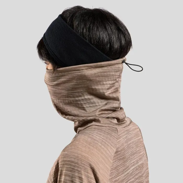 Odlo Mid Layers and Longsleeves The Run Easy Warm Mid Layer Cinder Melange 8211 Women