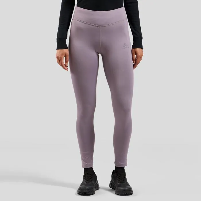 Odlo Pants and Tights The Essentials Warm Running And Training Tights Gray Ridge 8211 Women