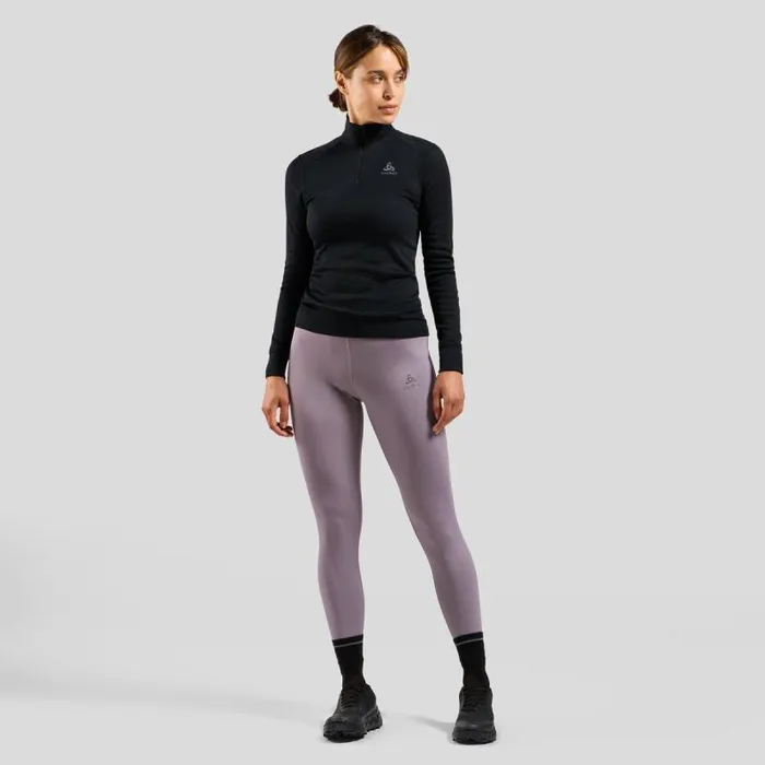 Odlo Pants and Tights The Essentials Warm Running And Training Tights Gray Ridge 8211 Women