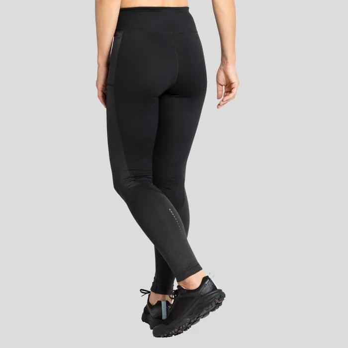 Odlo Pants and Tights The Run Easy Warm Tights Black 8211 Women