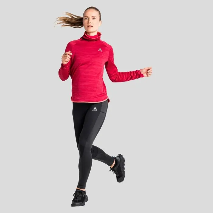 Odlo Pants and Tights The Run Easy Warm Tights Black 8211 Women