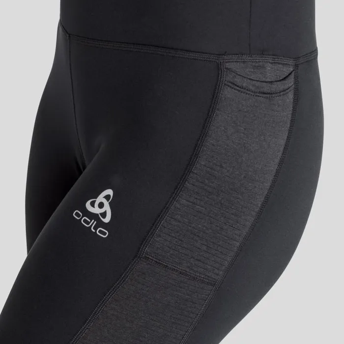 Odlo Pants and Tights The Run Easy Warm Tights Black 8211 Women