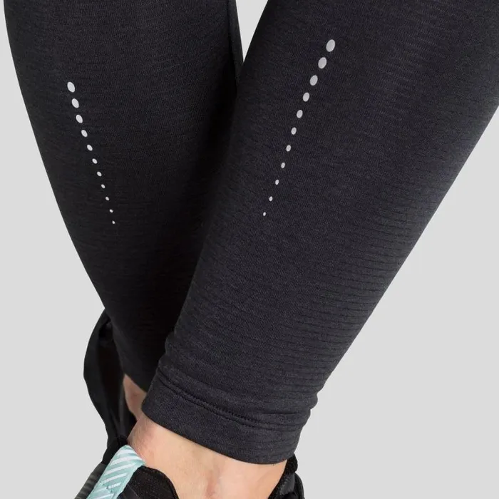 Odlo Pants and Tights The Run Easy Warm Tights Black 8211 Women