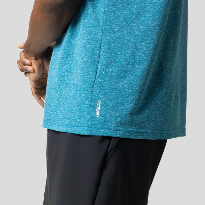 Odlo Tshirts and Polos The Active 365 Linencool TShirt Saxony Blue Melange 8211 Men