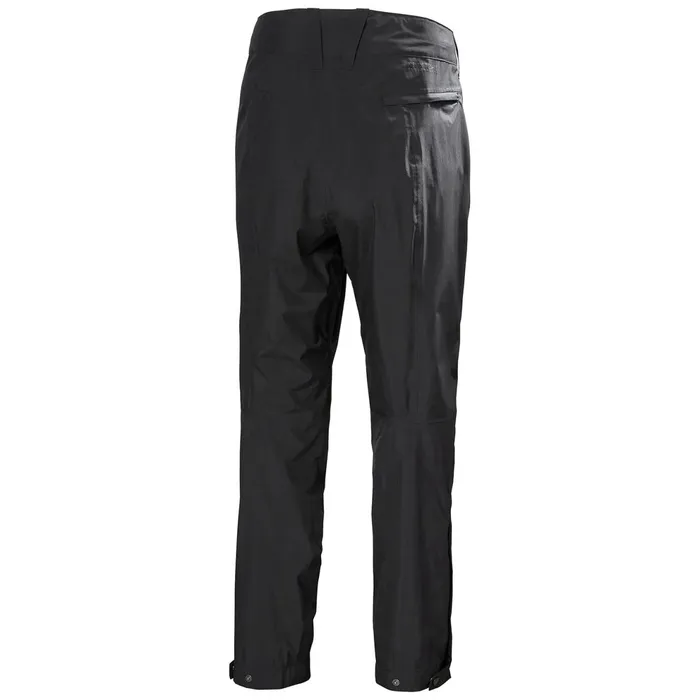 Outdoor and Hiking Pants Men Helly Hansen VERGLAS 2L RIPSTOP SHELL PANT 990 Black