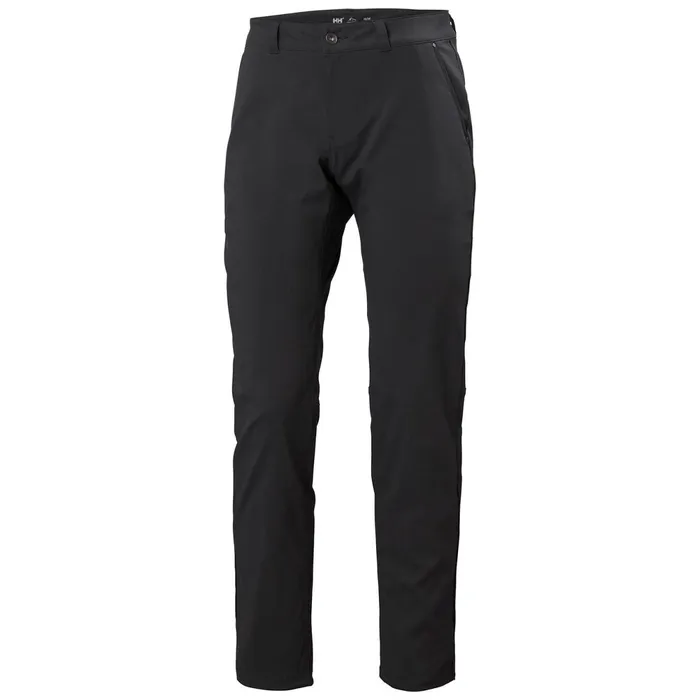 Outdoor and Hiking Pants Women Helly Hansen W HOLMEN 5 POCKET PANT 980 Ebony