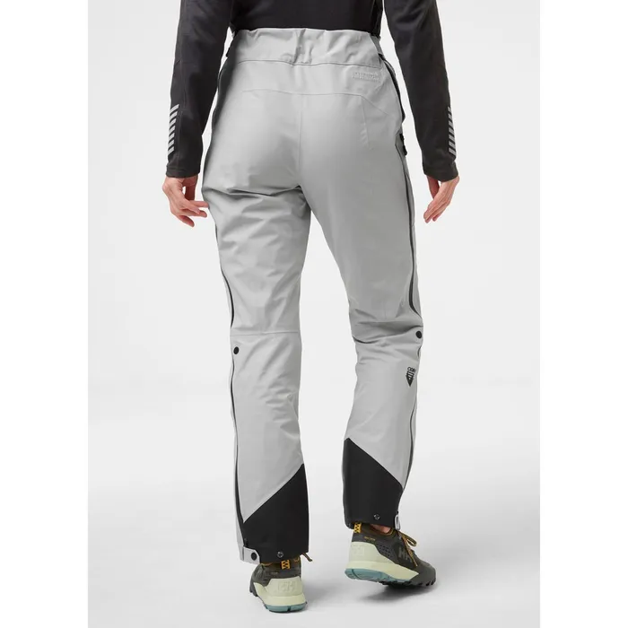Outdoor and Hiking Pants Women Helly Hansen W ODIN 9 WORLDS INFINITY SHELL 853 Grey Fog